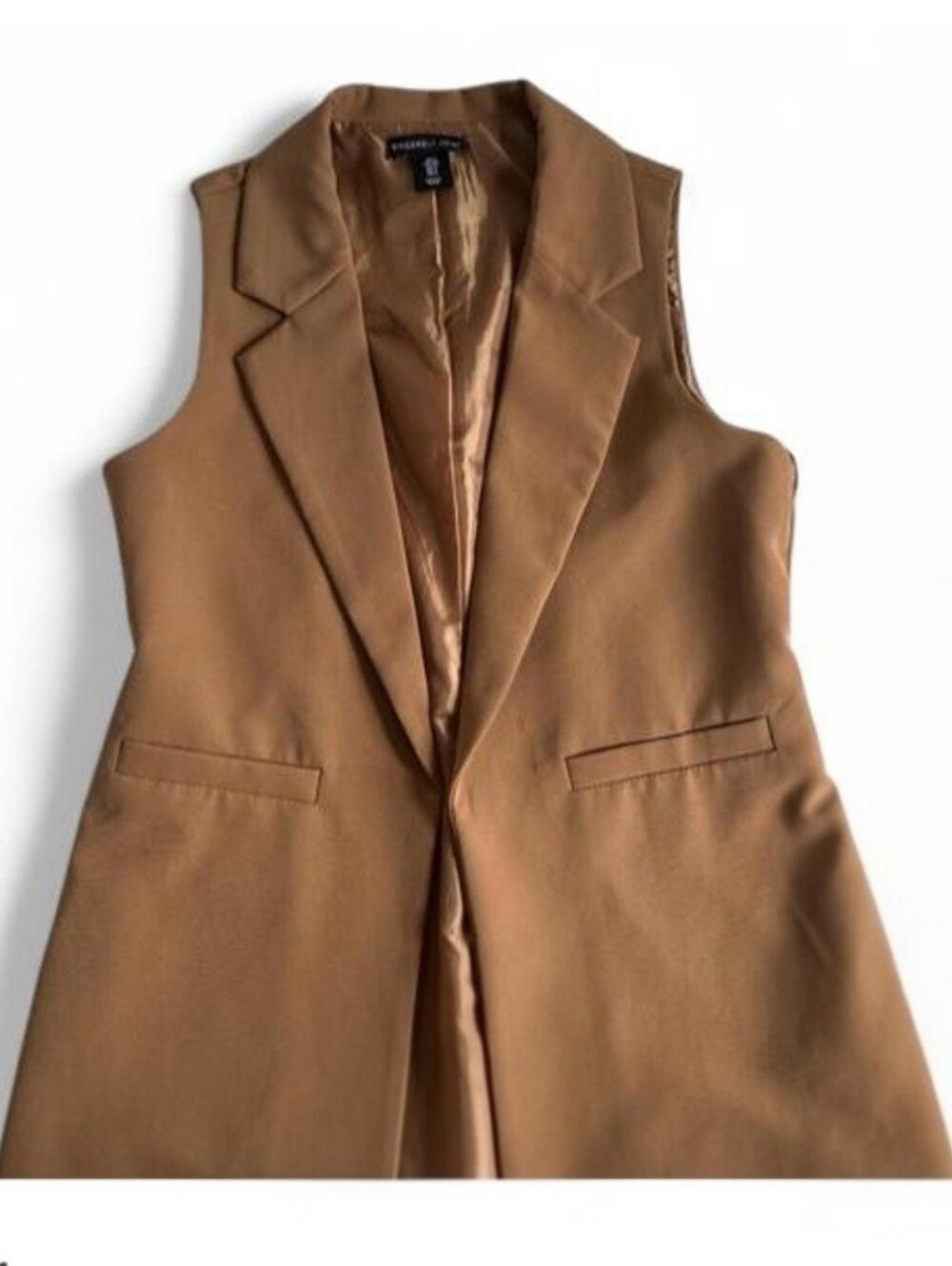 Sleeveless Blazer Vest